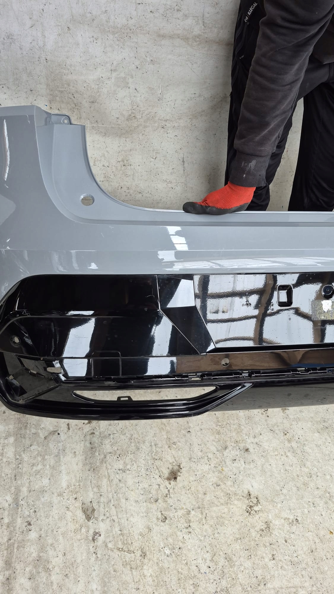 RENAULT MEGANE E-TECH ELECTRIC 22-> bumper rear part rear PDC