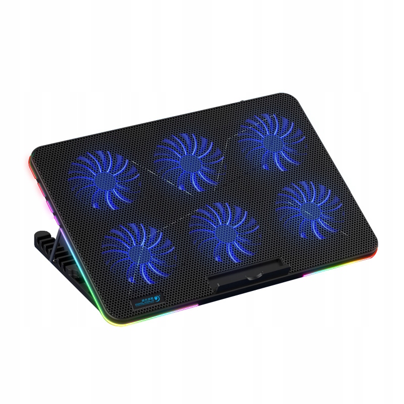 PODSTAWKA PODKŁADKA CHŁODZĄCA POD LAPTOPA RGB Producent bez marki