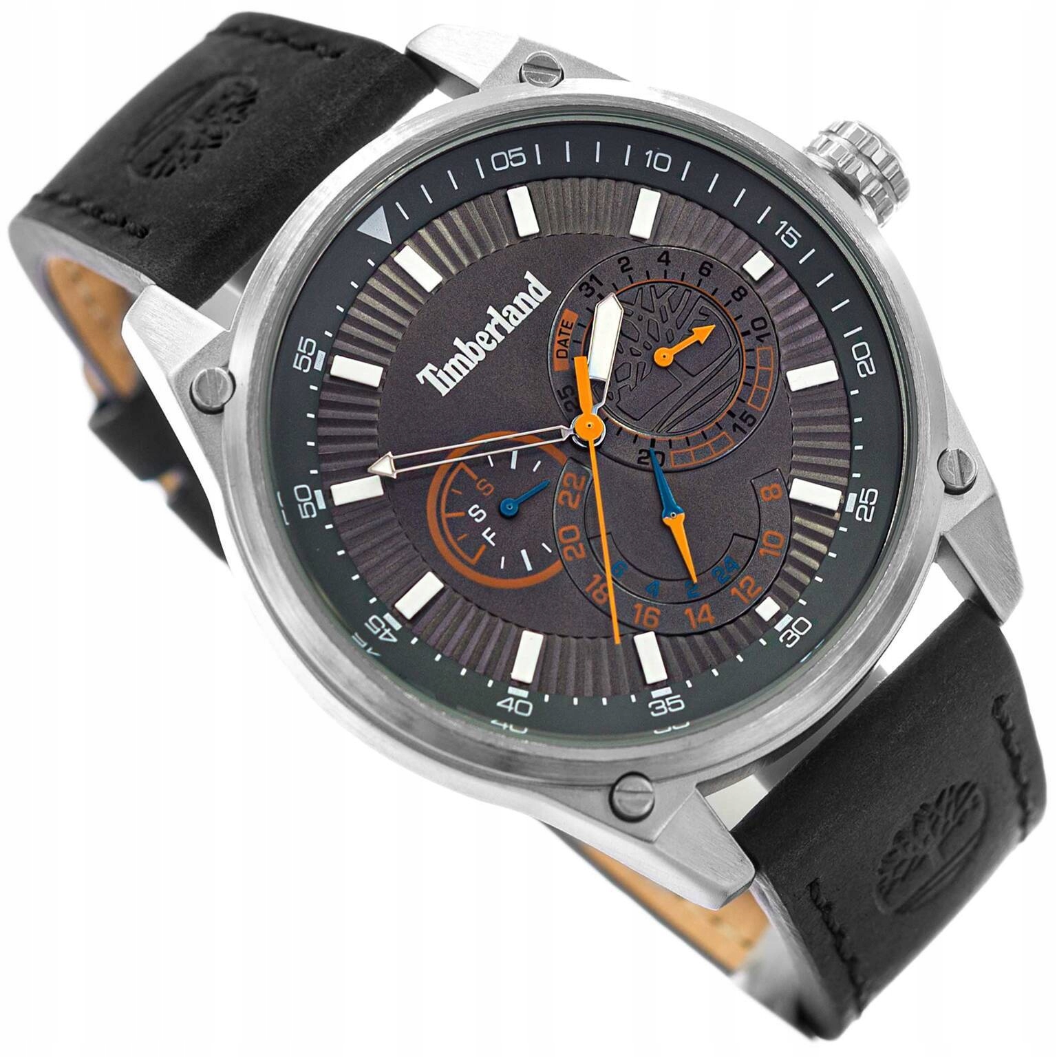 Pánské Hodinky Timberland TDWGF9000901 Dumbarton-z Černé Na Řemínku Datumovka