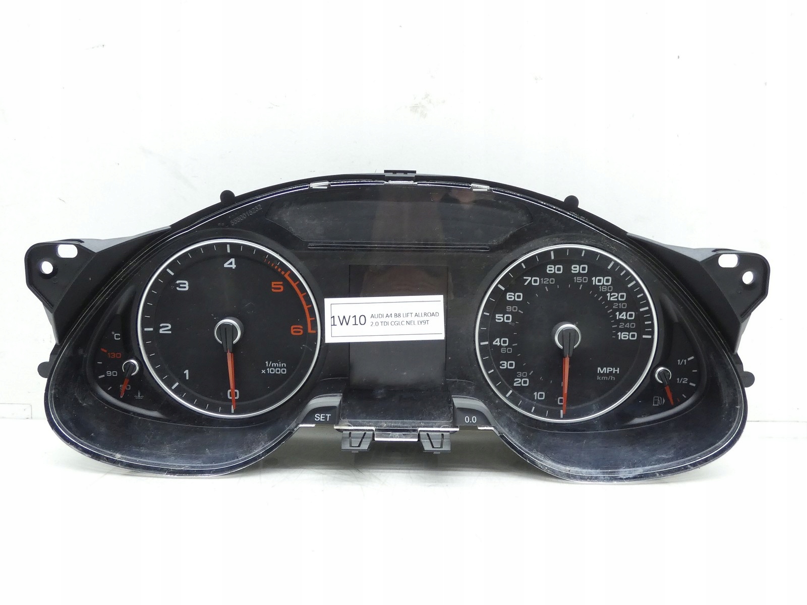 dials clock dials AUDI A4 B8 LIFT 2.0 TDI CGL 8K0920983G