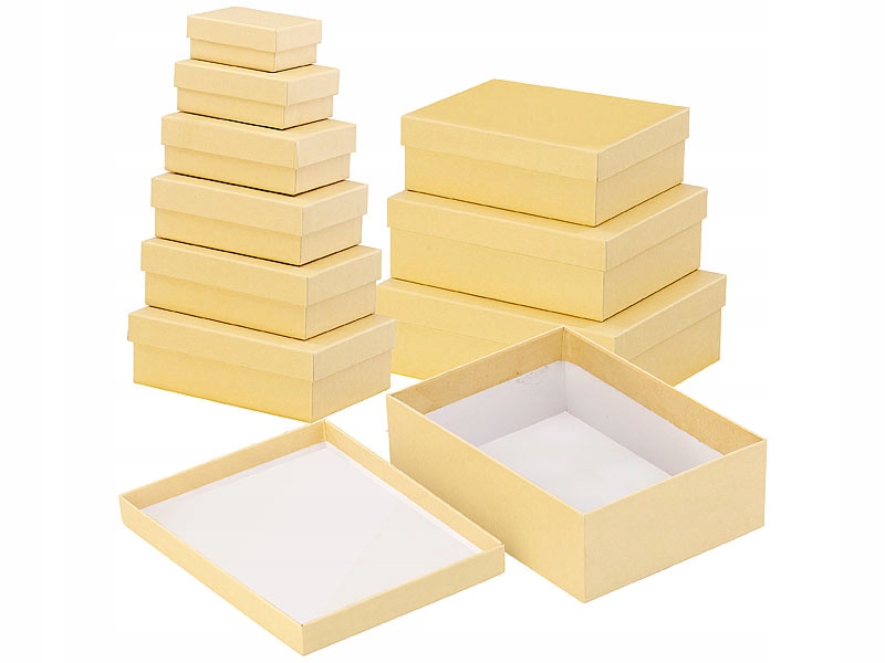 

Pudełka prezentowe - zestaw 10 rozmiarów