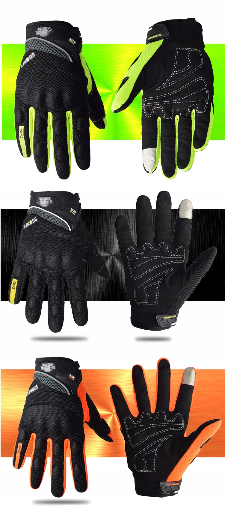 RĘKAWICE MOTOCYKLOWE MOTOR QUAD CROSS SUOMY DOTYK EAN (GTIN) 31294393