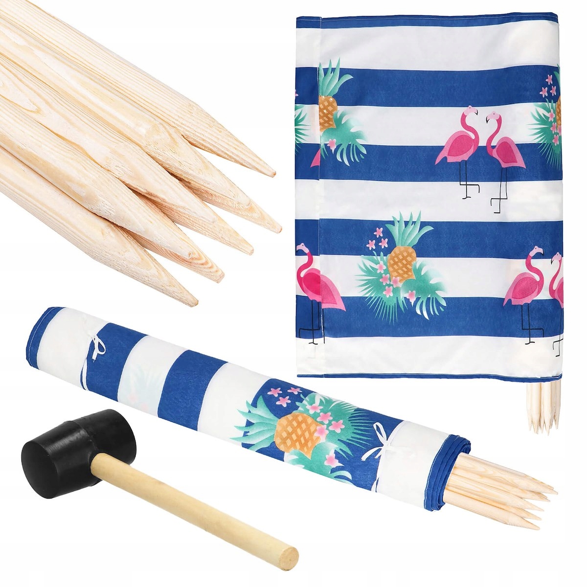 

Parawan Plażowy Parawany Na Plaże 10m Flamingi