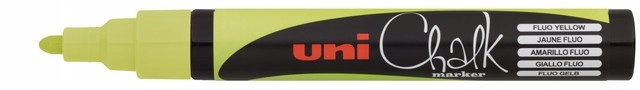 

Marker kredowy Uni PWE-5M Chalk 2,5mm żółty