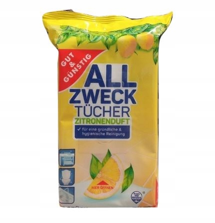 

Gut&Gunstig chusteczki uniw. 80 sztuk