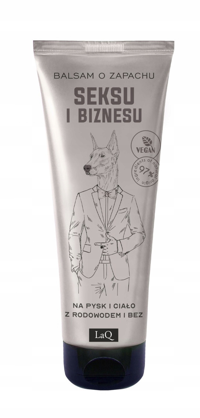 LAQ DOBERMAN FOR MEN KREM MASŁO DO TWARZY 50ml + BALSAM DO CIAŁA 200ml Kod producenta 37275