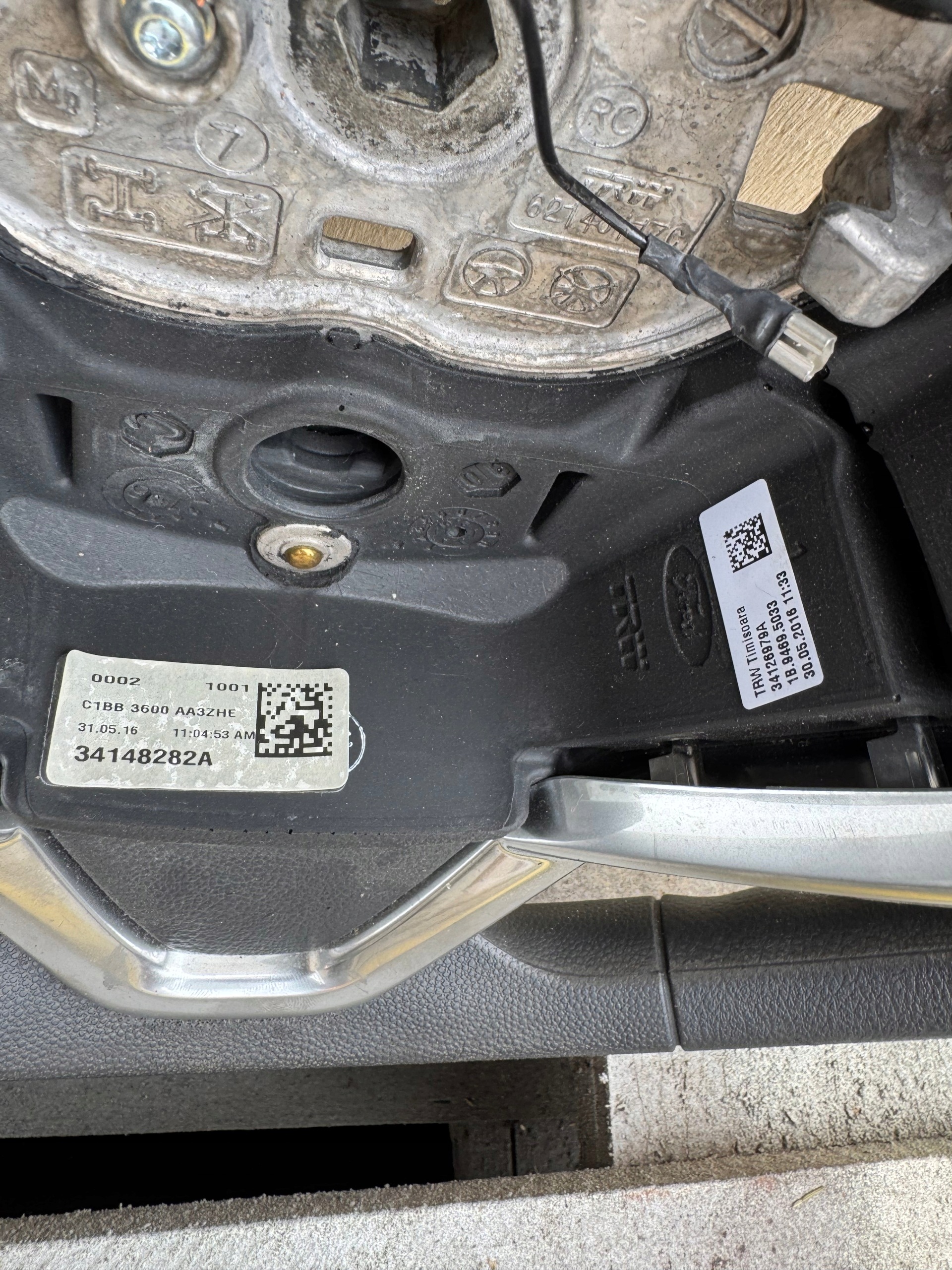 FORD FIESTA MK7 15R lenkrad C1BB3600