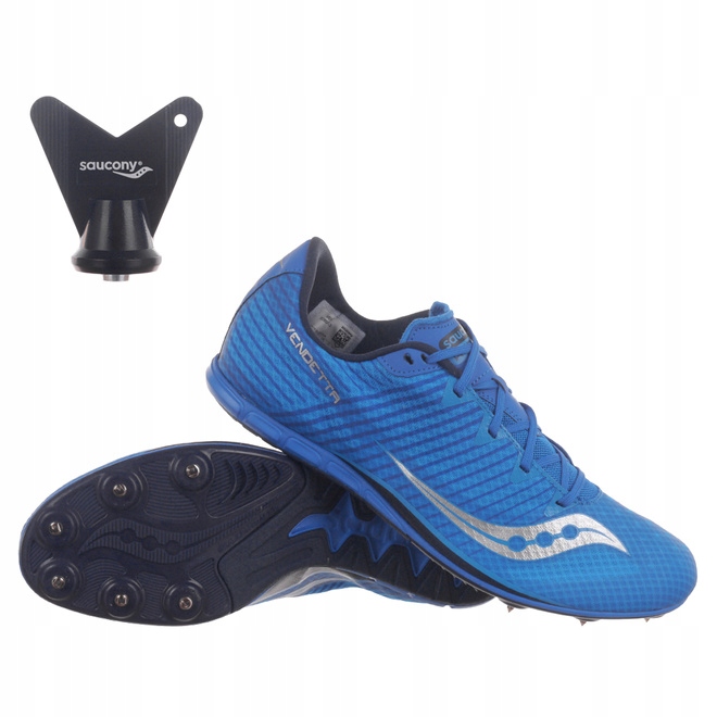 Atletické hroty Saucony Vendetta 2, středně dlouhé běžecké boty