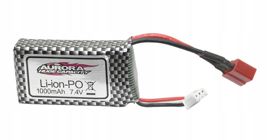 

Akumulator 7,4 V 1000 mAh złącze T Q901 1/16 Auto