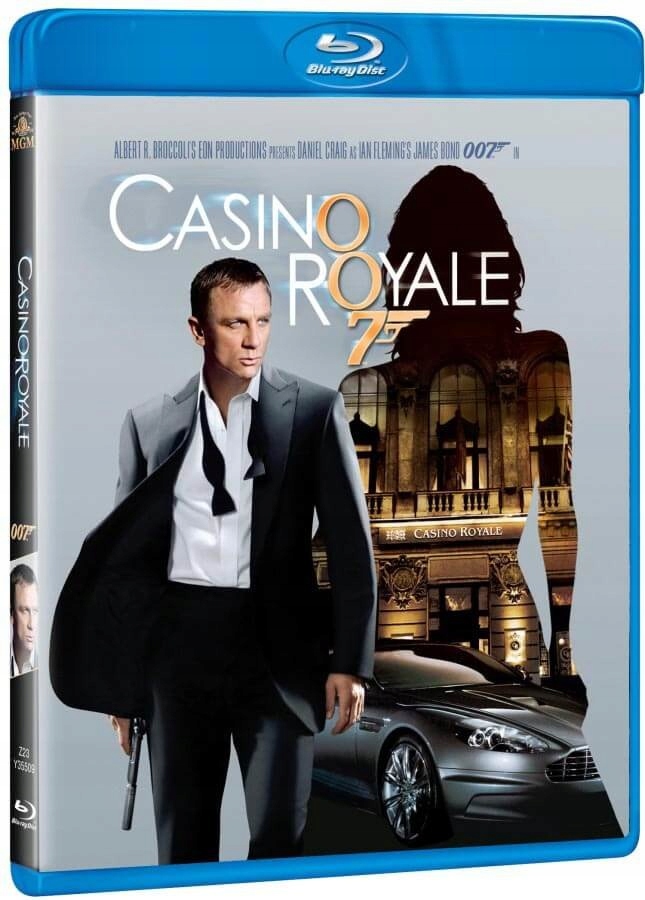 Okładka filmu Casino Royale - ilustracja atmosfery kasyna