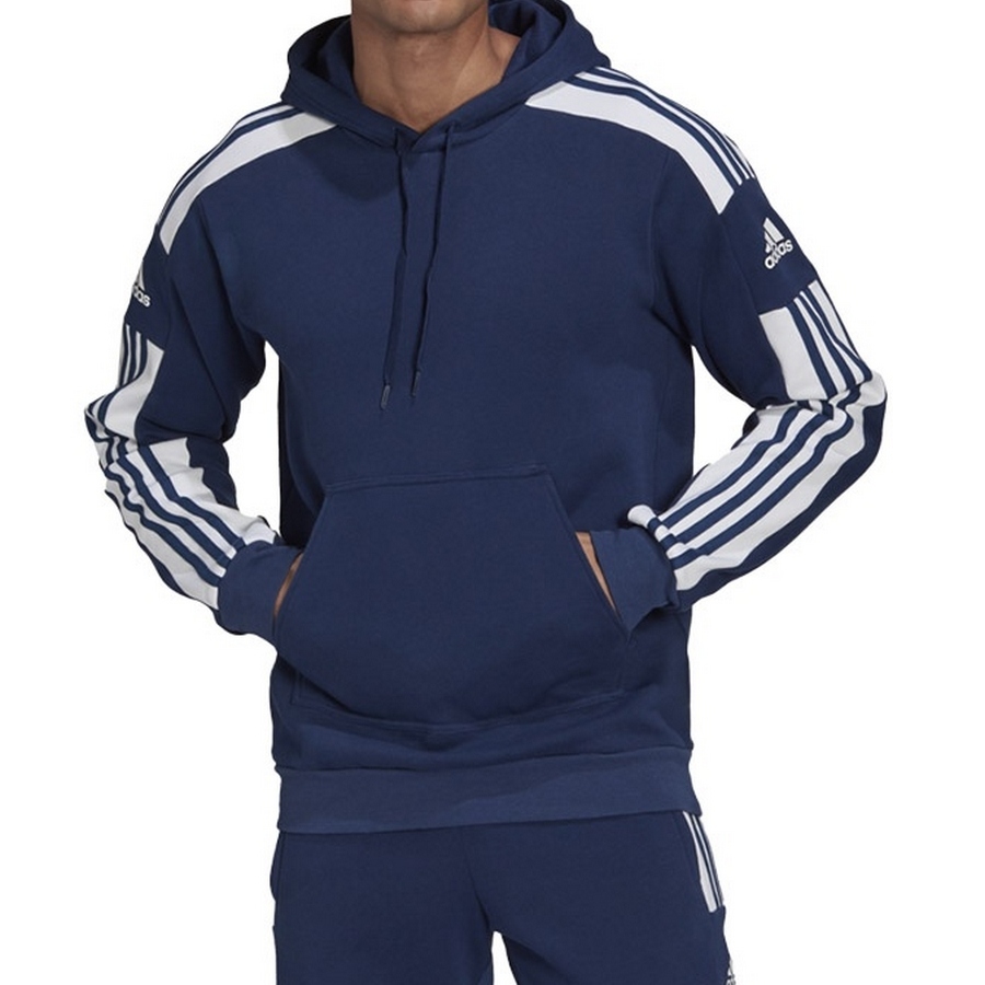 ADIDAS BLUZA MĘSKA Z KAPTUREM SQUADRA BAWEŁNA r.L