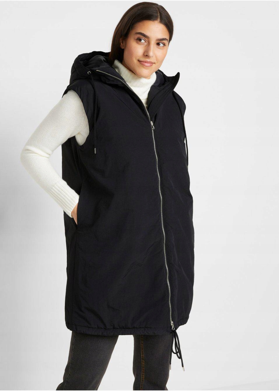 K03470 A18 CZARNA KAMIZELKA OCIEPLANA 50