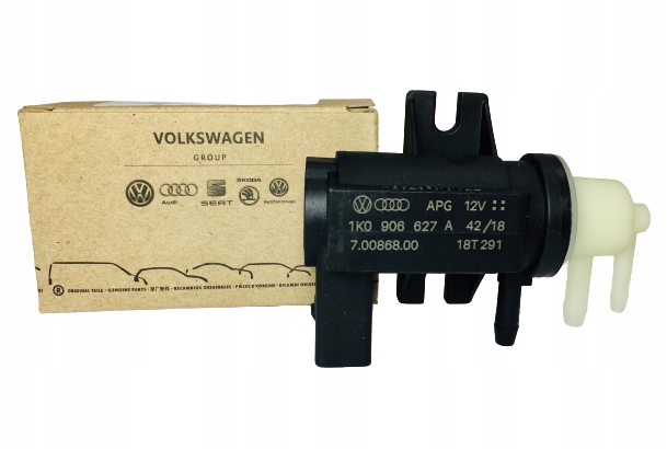 1K0906627A 1K0906627B - ОРИГИНАЛЬНЫЙ КЛАПАН ТУРБИНЫ VW SKODA OCTAVIA II 1.9 TDI