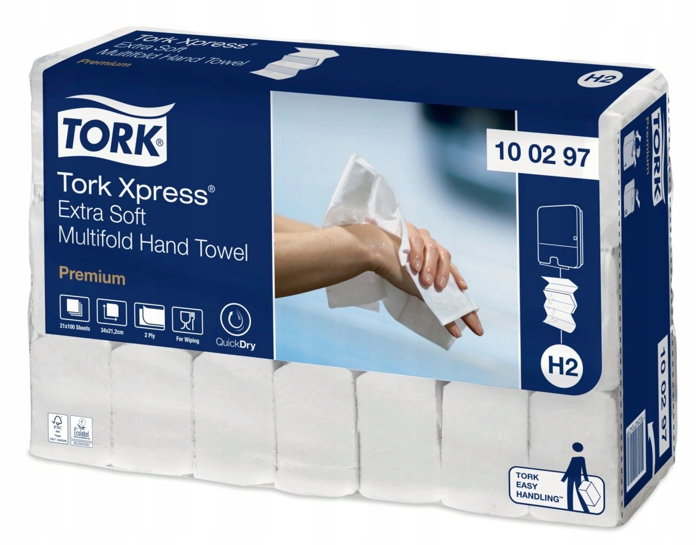 Levně Tork Xpress extra jemné papírové ručníky Multifold