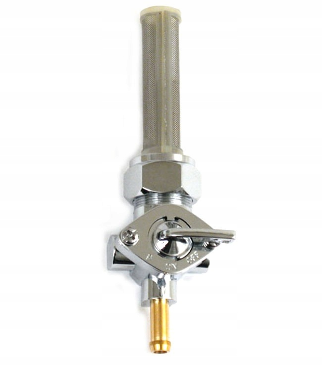 Up-037 - Паливний кран на виході Нижній, harley, 75-06 22 мм