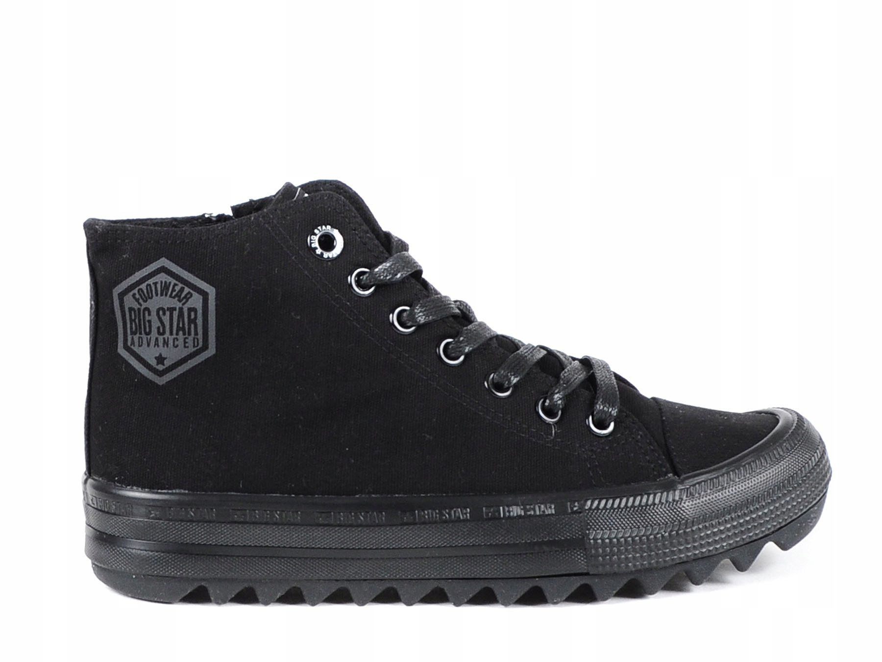 

Buty Big Star Trampki Wysokie Czarne FF274244 38