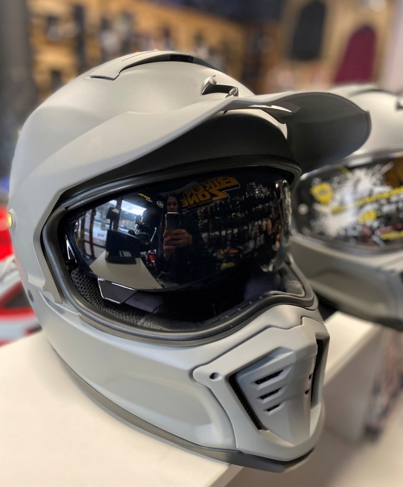 Kask SCORPION EXO-HX1 Solid Matt Cement Grey XL - promocja! Rozmiar XL