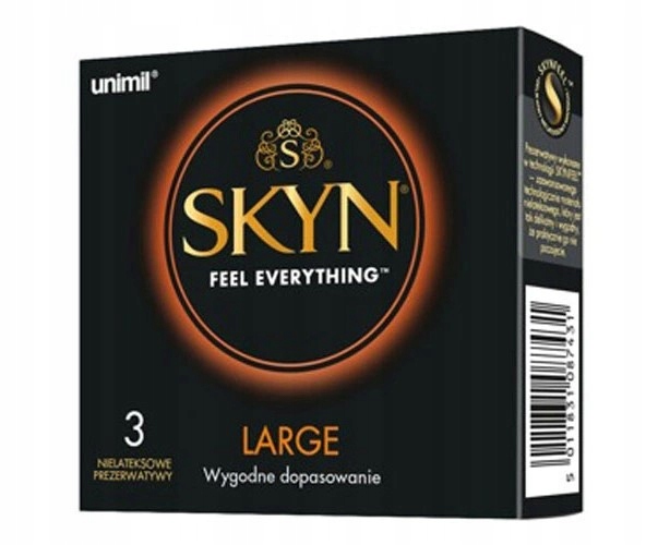 

Unimil Skyn Large Prezerwatywy 3 sztuki