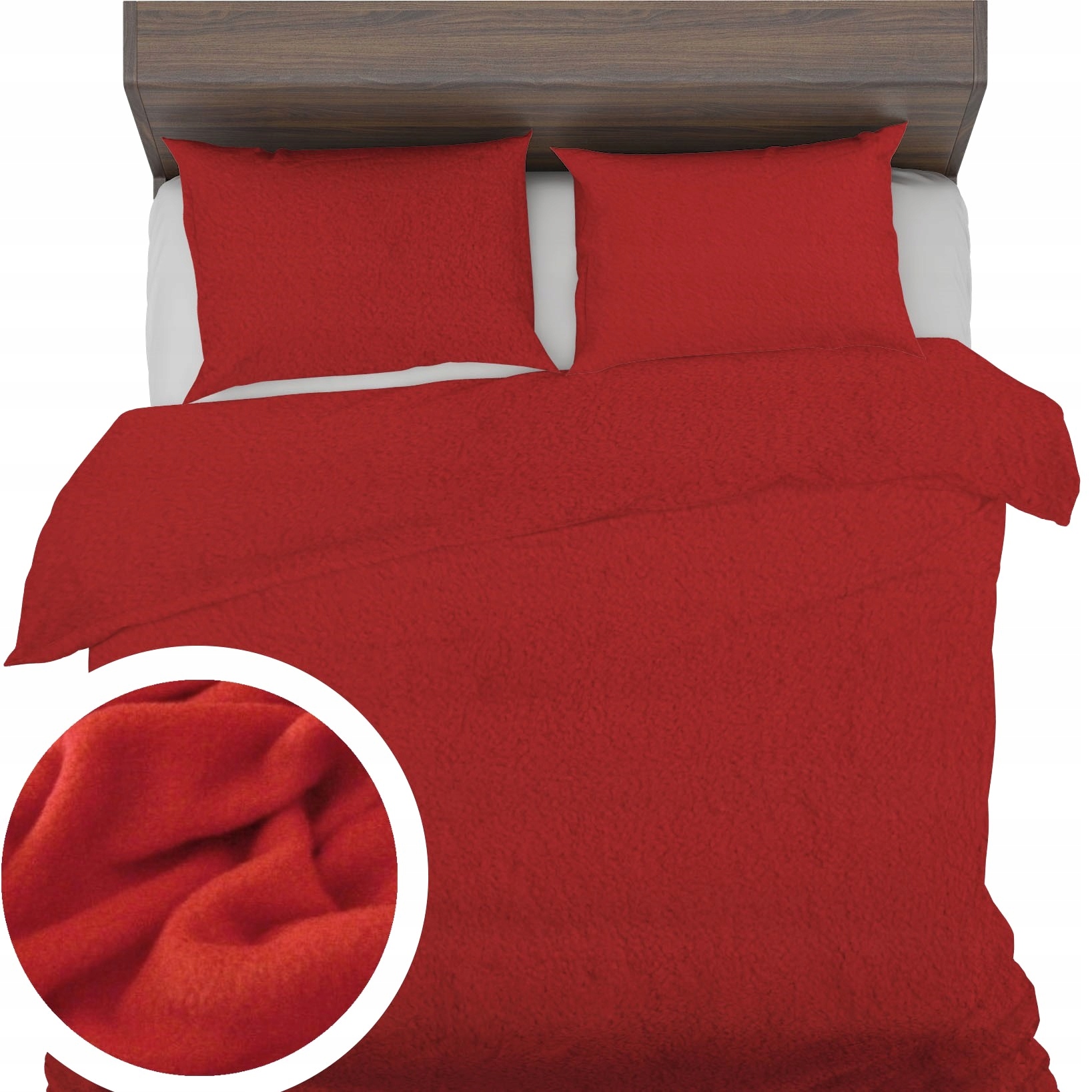 Flísové Povlečení 180x200+2x70x80 1 Barva Fleece