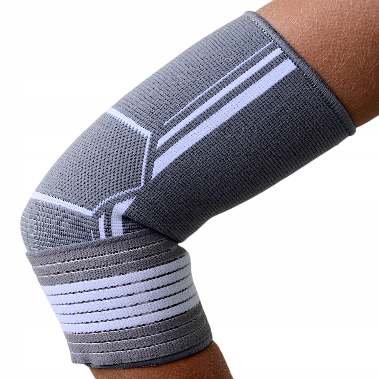 

Ściągacz stabilizator na łokieć opaska Pro na rzep