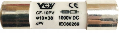 

Wkładka Solarna Cylindryczna Gpv 10x38 15A 1000V