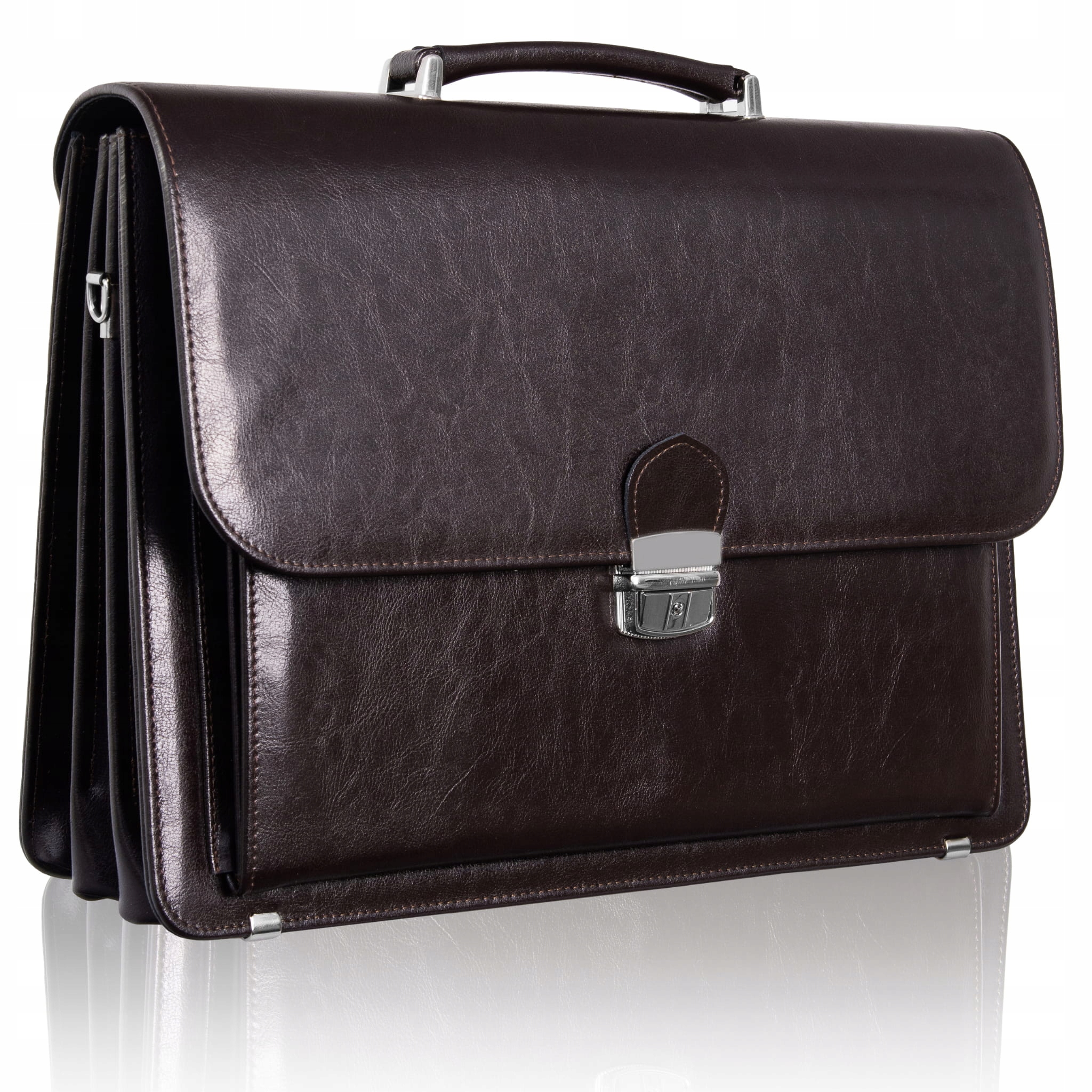 Skórzana Teczka męska aktówka cena producenta TS15 Długość paska 140 cm