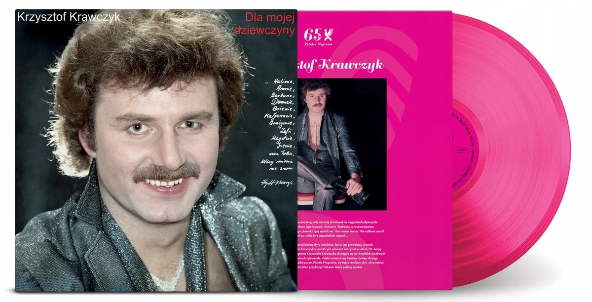 Krzysztof Krawczyk Dla Mojej Dziewczyny Lp Pink Folia