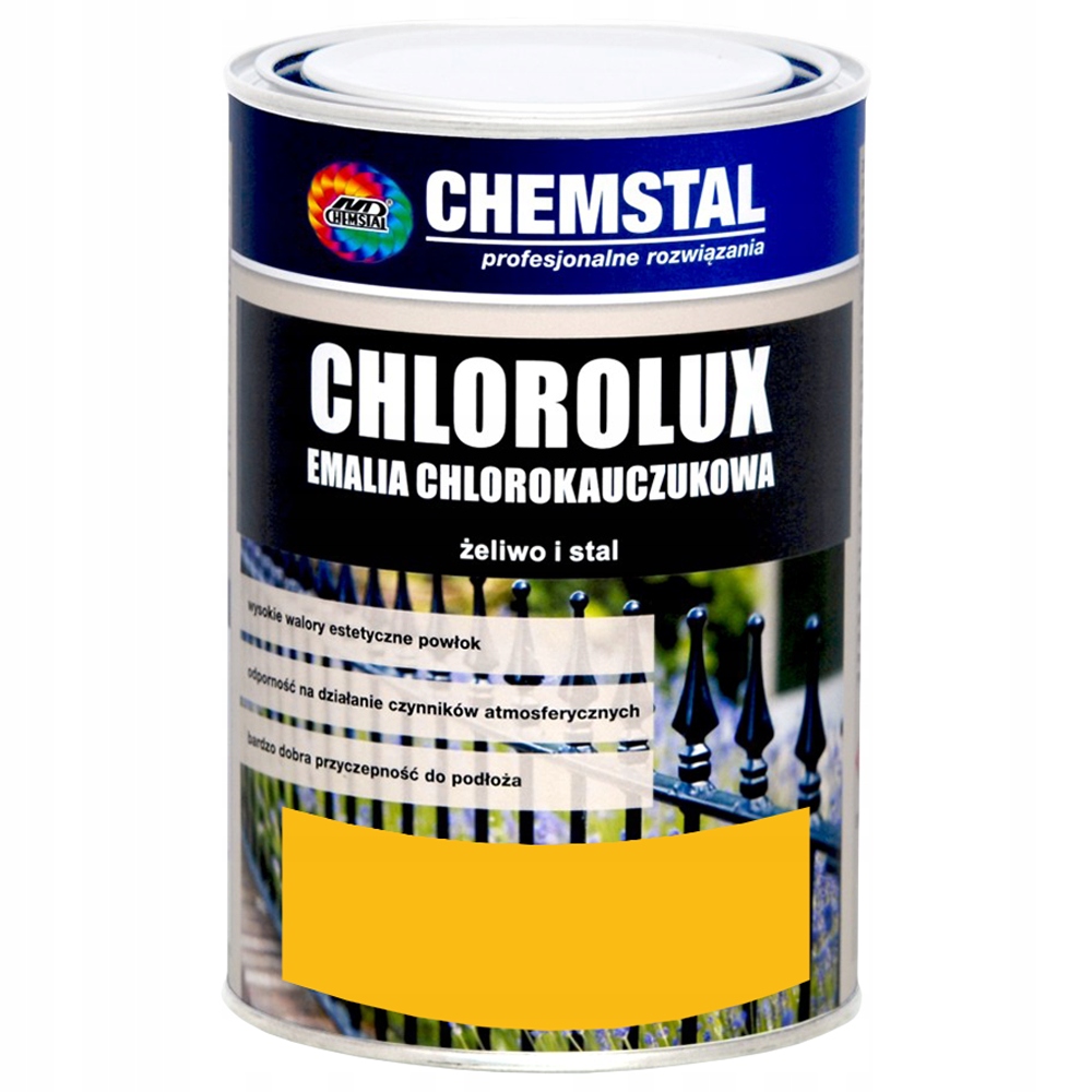 

Emalia chlorokauczukowa Chlorolux Żółty 10L