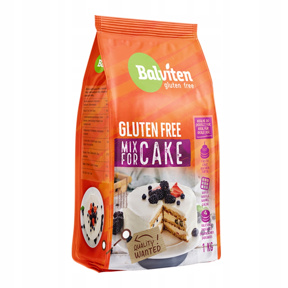 Levně Směs na pečení koláčů bezlepková 1000 g Sada: 4 ks