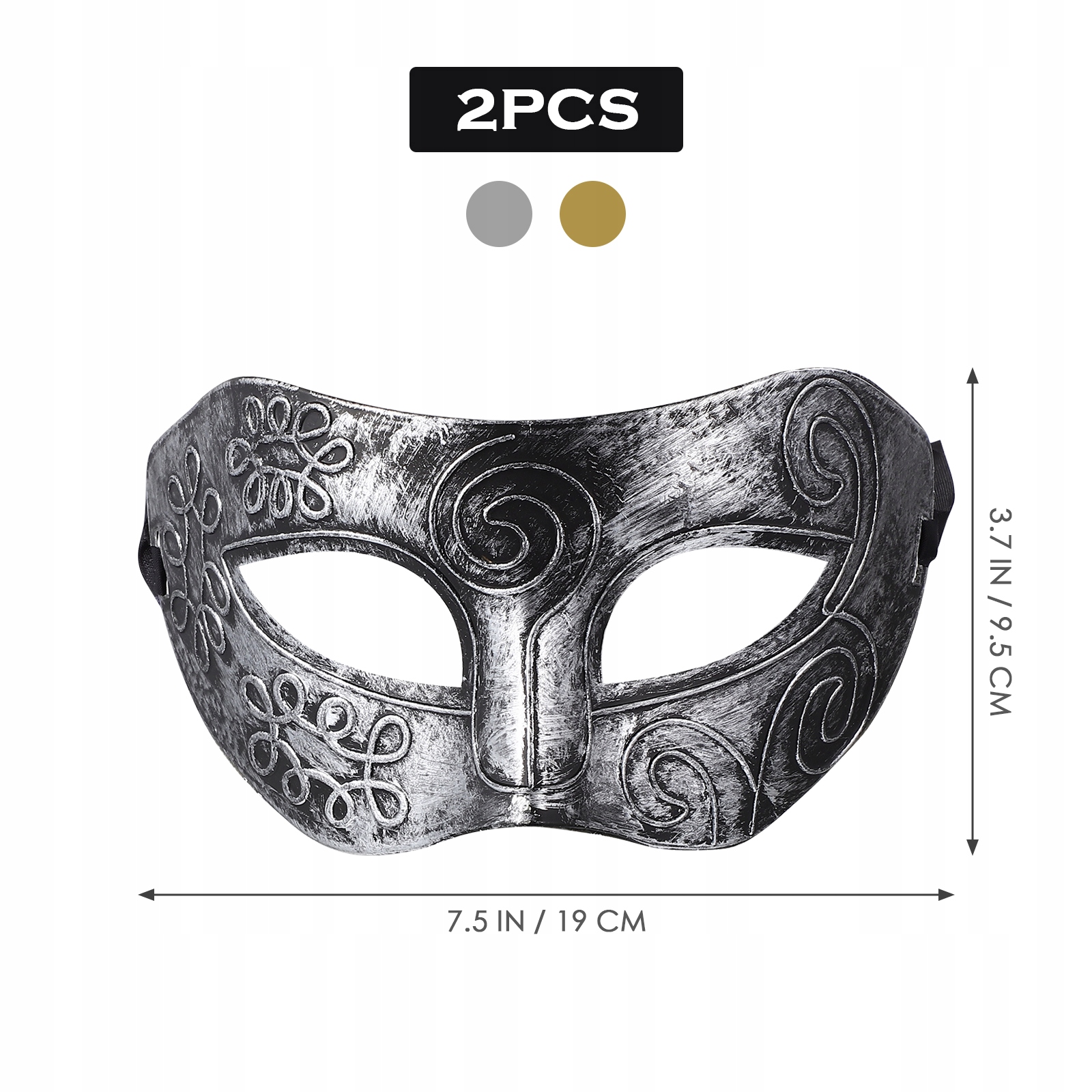 WENECJA RZYMSKA MASKA KARNAWAŁOWA DLA ŚW. DZIEŃ ANDRZEJKA MASKARADA SYLWESTROWA Model HALF FACE MASKS