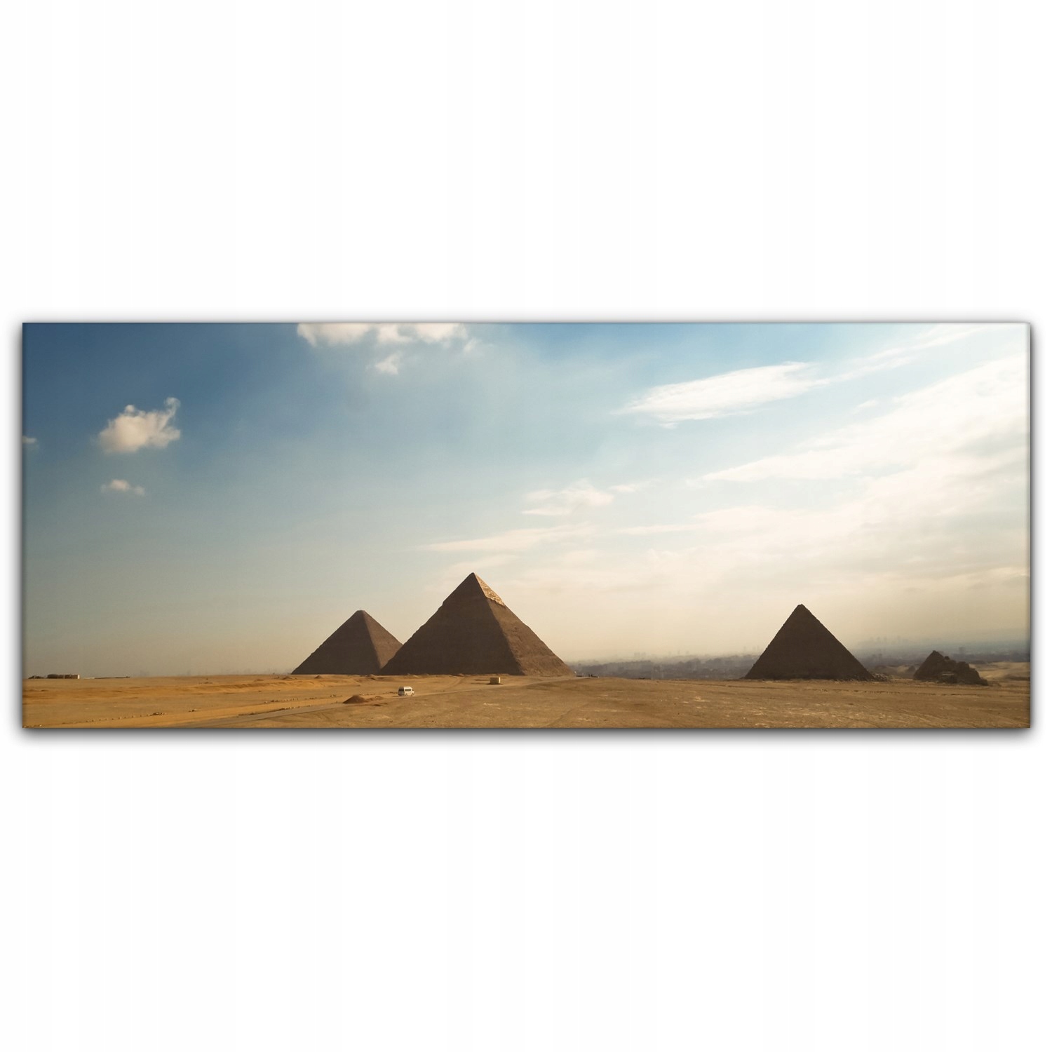 

Obraz na płótnie z foto 125x50 Giza Piramidy Egipt