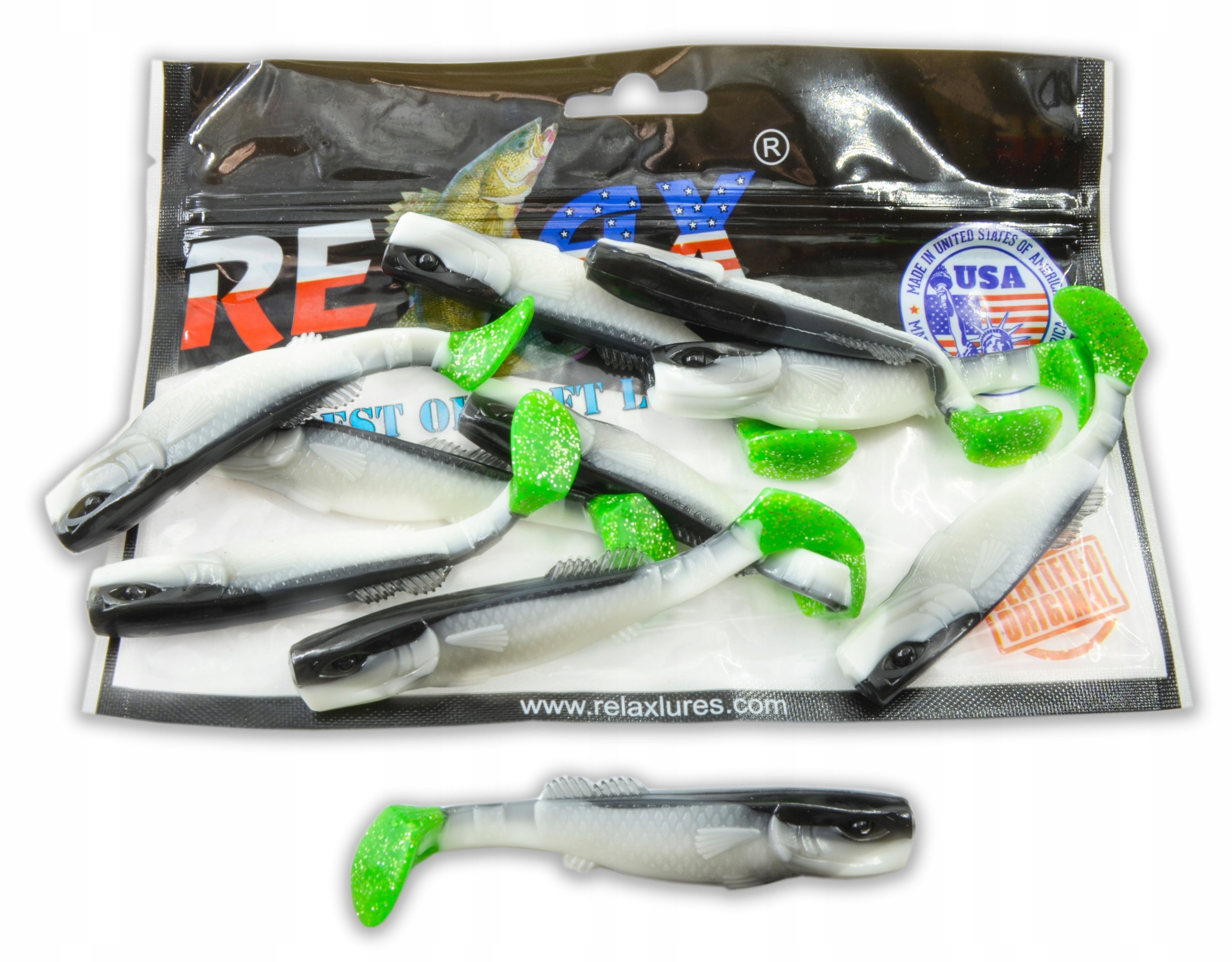 Relax Guma Na Sandacza Kalifornia 4'' 10,5cm