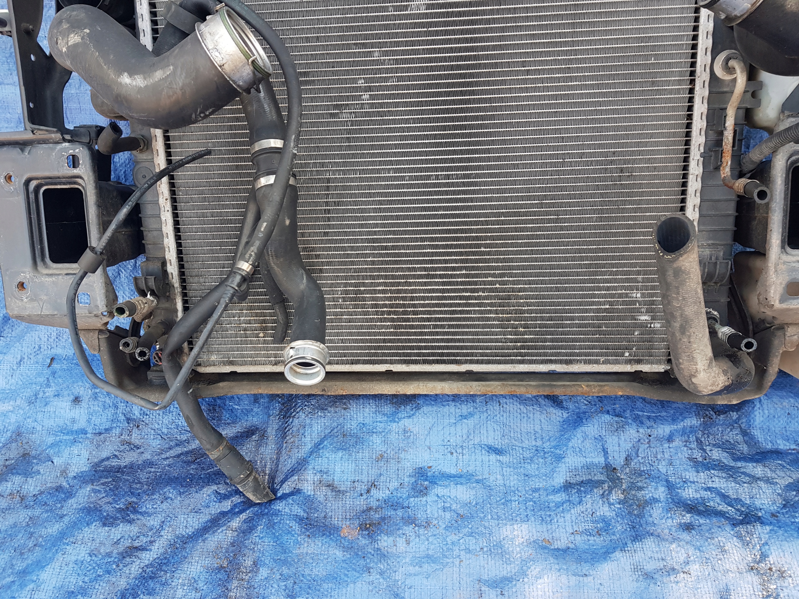 support panel for radiators radiator MERCEDES W251 3.0 3.2 CDI