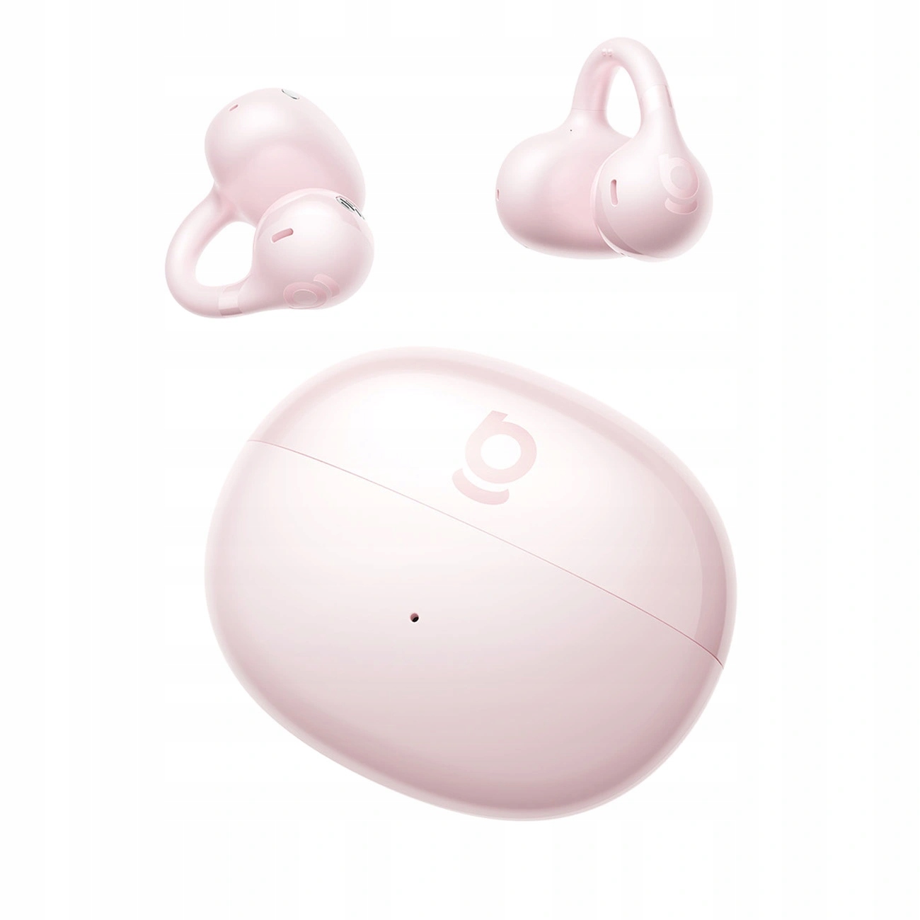 Sluchátka Ows Baseus Bass BC1 s klipem – růžová