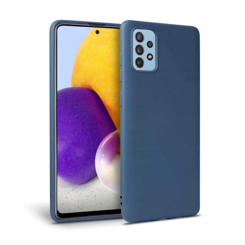 

Silikonowe Etui Case Obudowa Slim Do - Galaxy A72