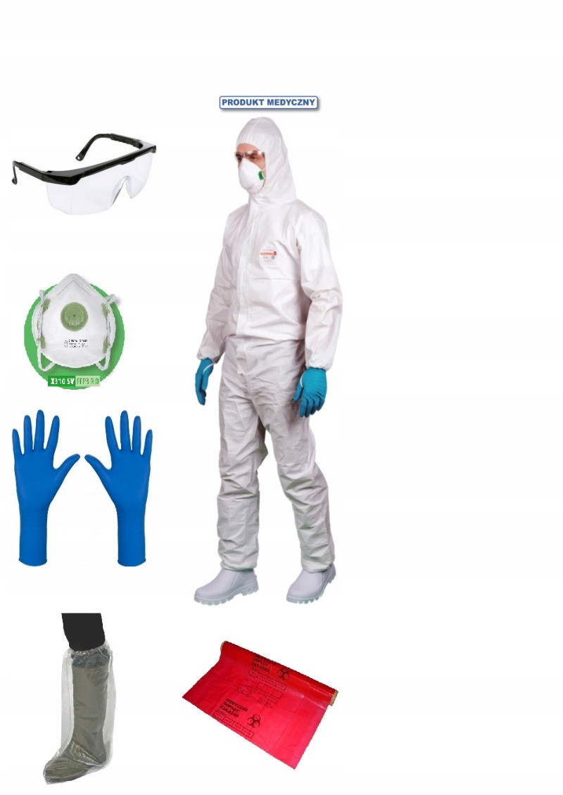 

Indywidualny zestaw ochrony biologicznej Izob BIO1