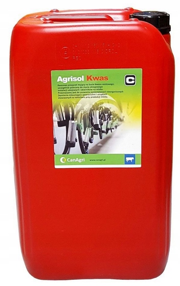 

Agrisol Kwas Środek Do Mycia Dojarek 24KG