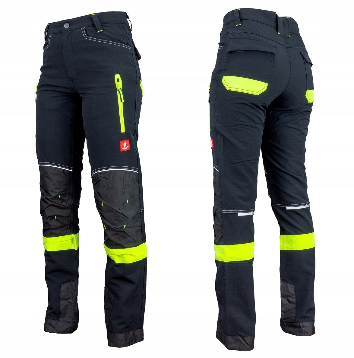 

Spodnie Softshell Robocze Lekkie Odblaskowe M 48