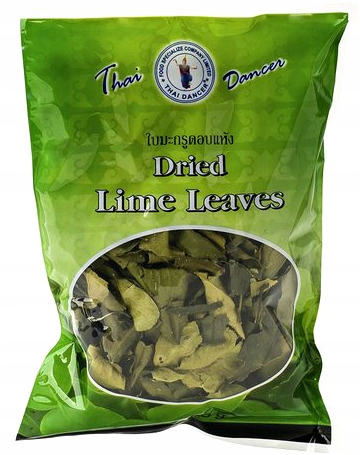 

Suszone liście limonki kaffir 25g Thai Dancer