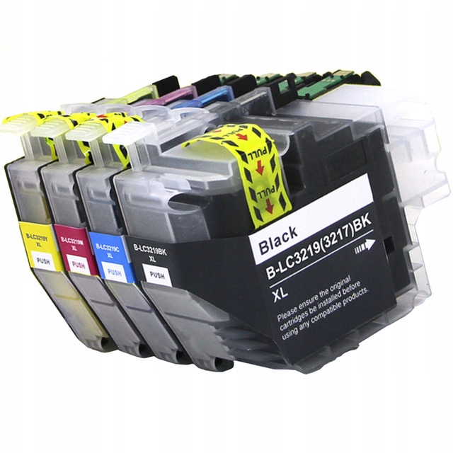 

4x Tusz Do Drukarki Brother MFC-J5330DW LC3219 XL