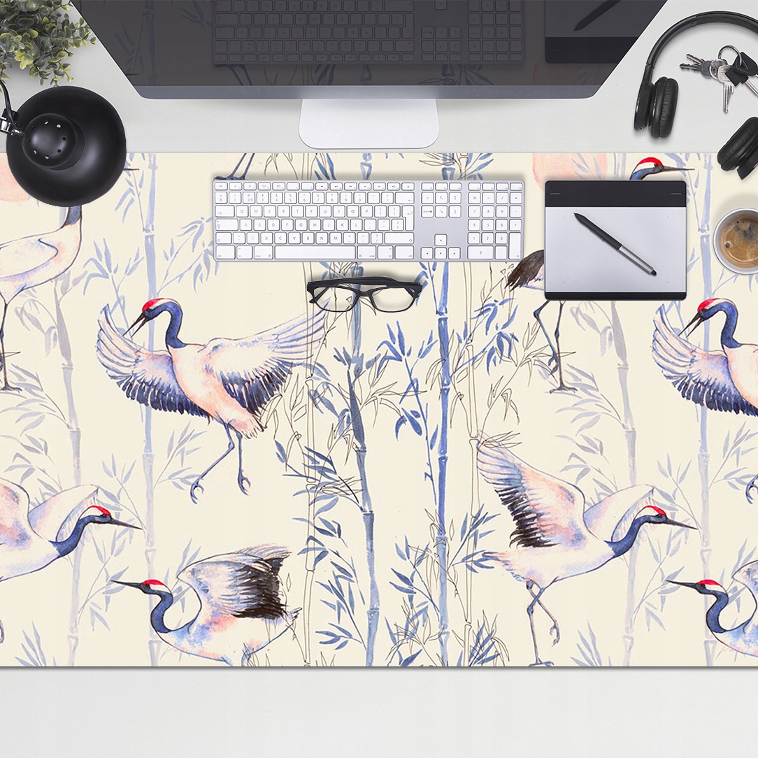 

Podkładka na biurko Taniec żuraw Deskmat 100x50 cm