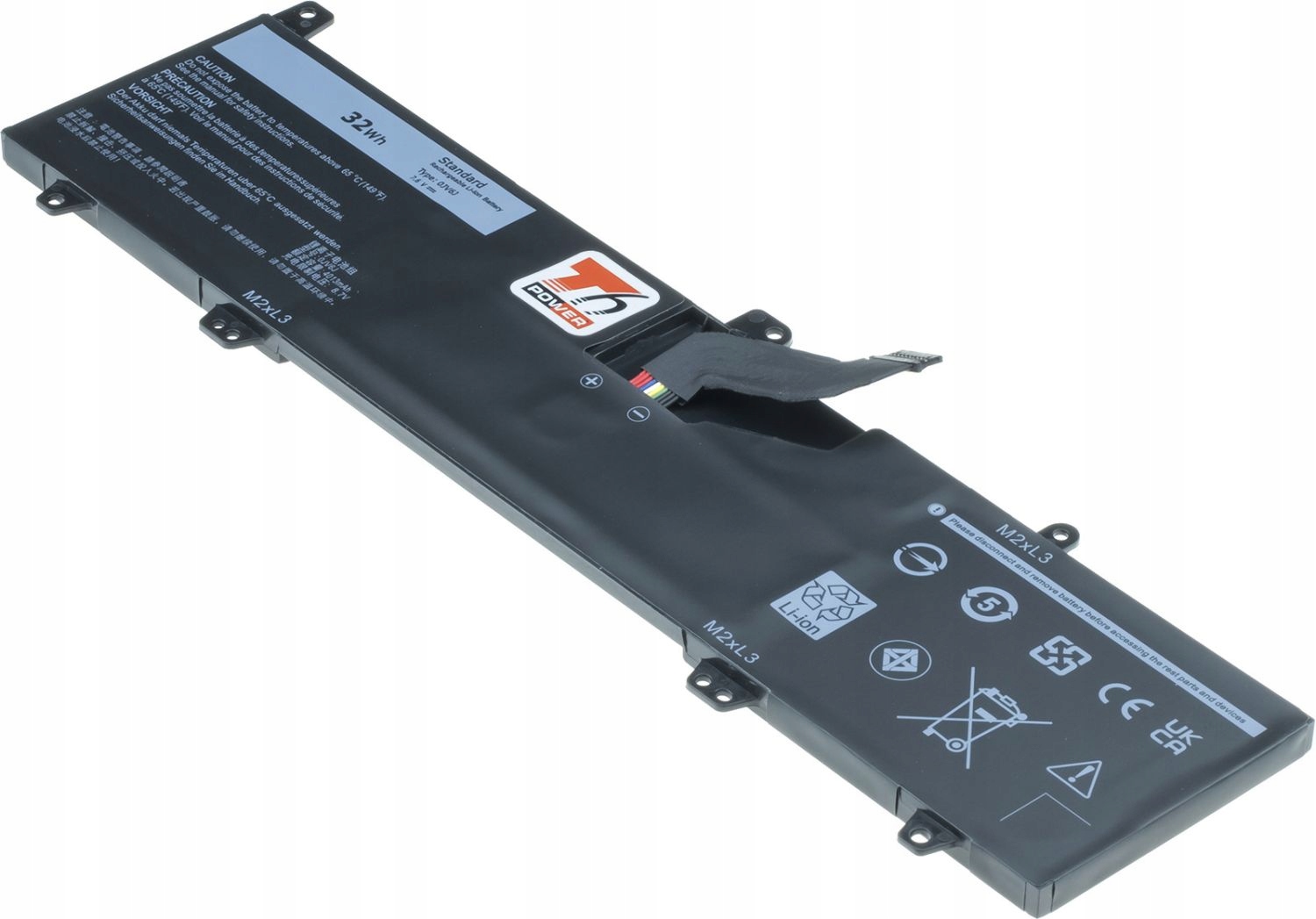 Baterie T6 Power pro notebook Dell 0JV6J