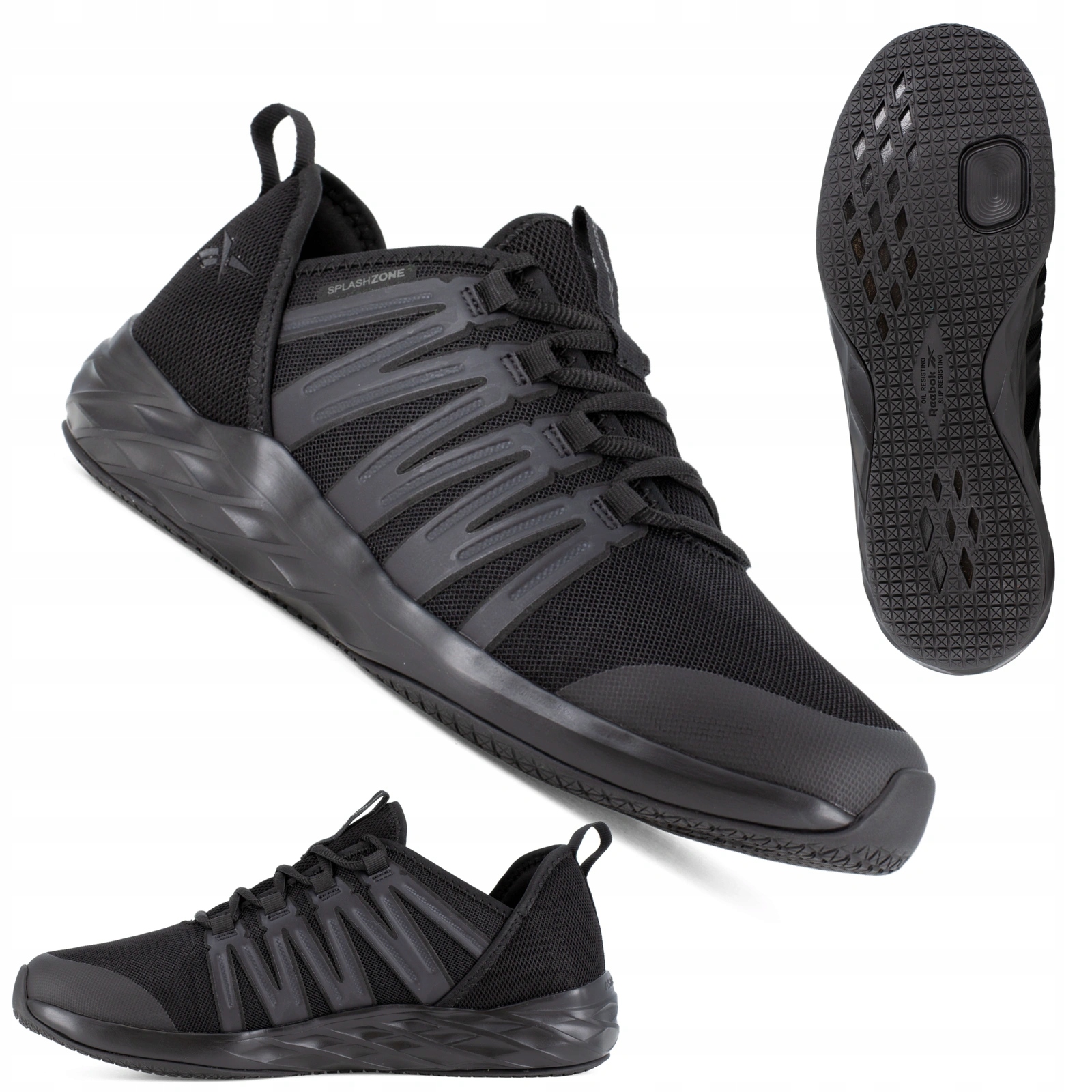 Buty robocze bez podnoska przewiewne lekkie czarne Reebok IB2230 Ob 46