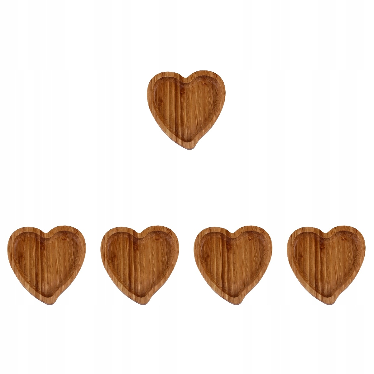 TALERZ DESEROWY LOVE TACKA BAMBUSOWA PRZEKĄSKI 5 OPAK Marka bez marki