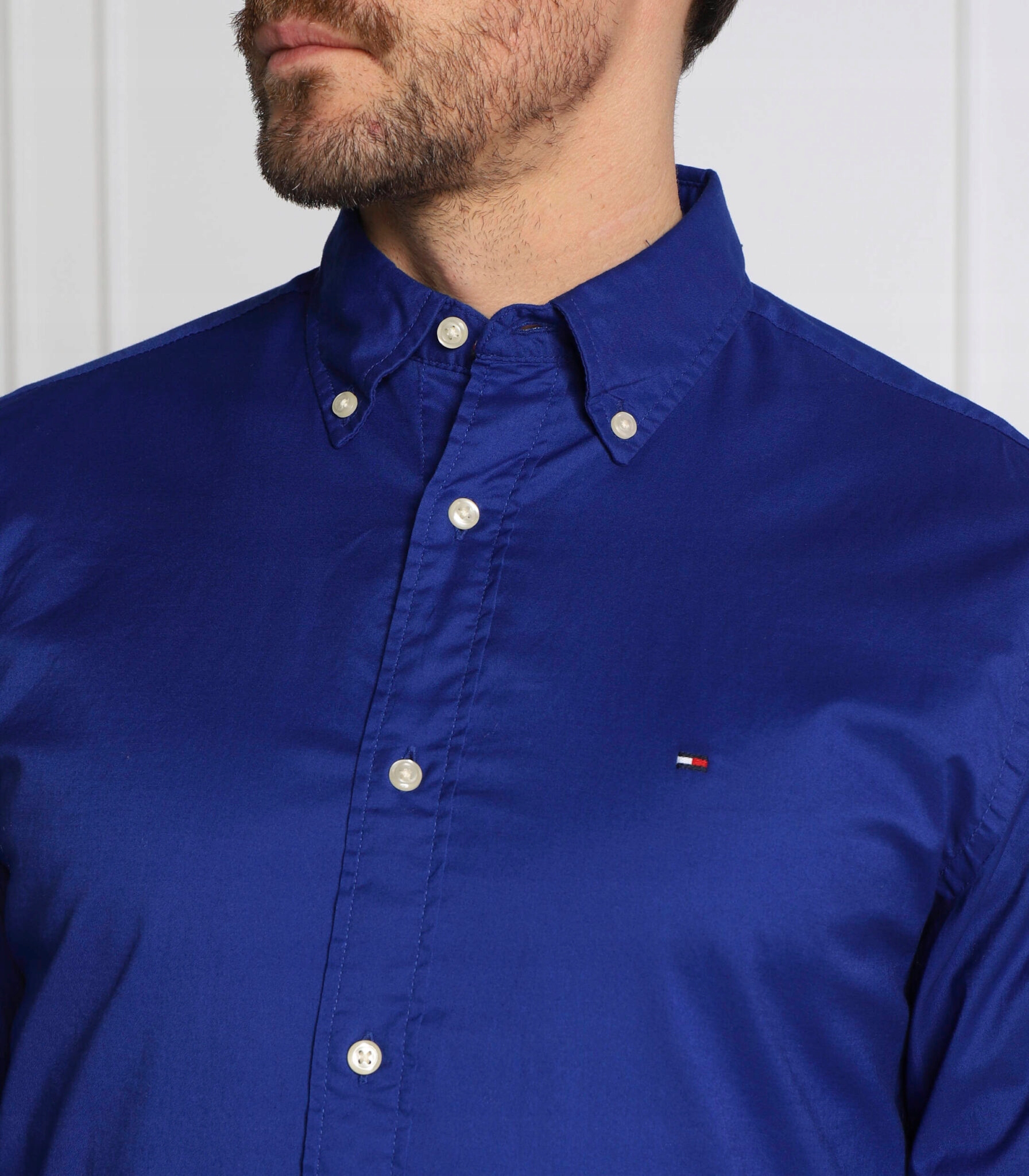 Košile Tommy Hilfiger MW0MW30934 414 M Tmavě modrá