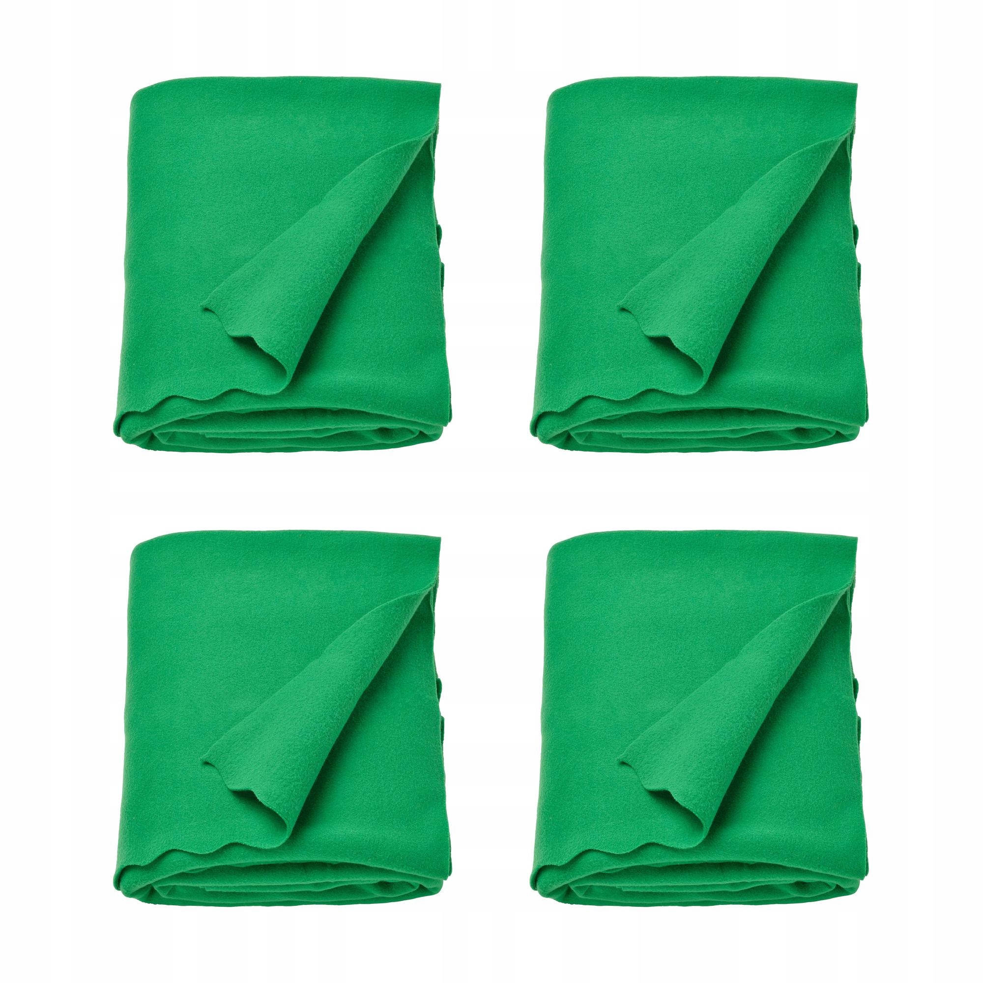 4 ks Daggkapor Pled zelený 130 x 170 cm