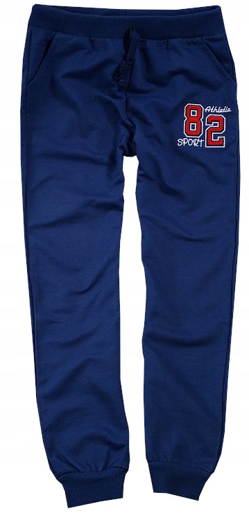 SPODNIE DRESOWE CHŁOPIĘCE '82' granat 128 J54Ha