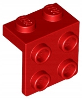 

Lego 44728 Czerwona 1x2 - 2x2 łamana Nowy 1szt