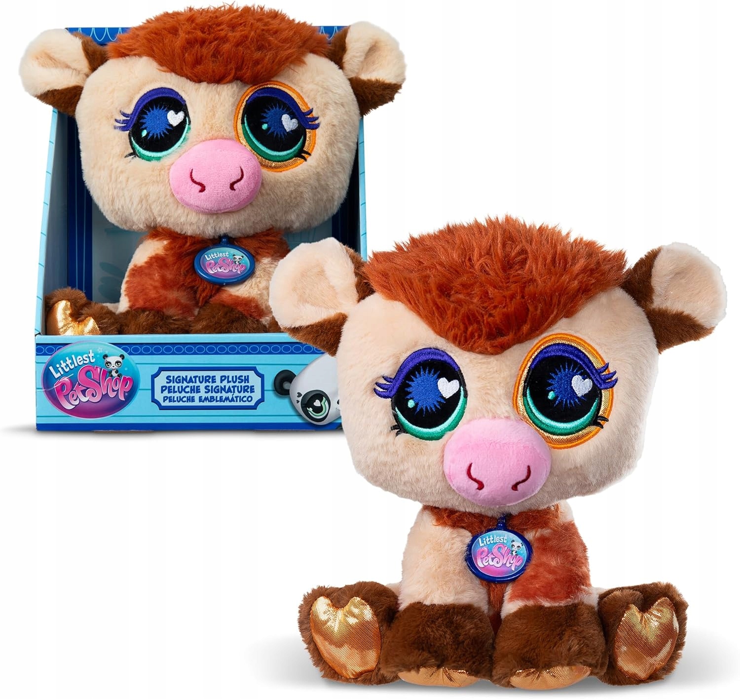Maskotka Littlest Pet Shop Krowa Duża 28 CM Krówka Pluszak Hasbro