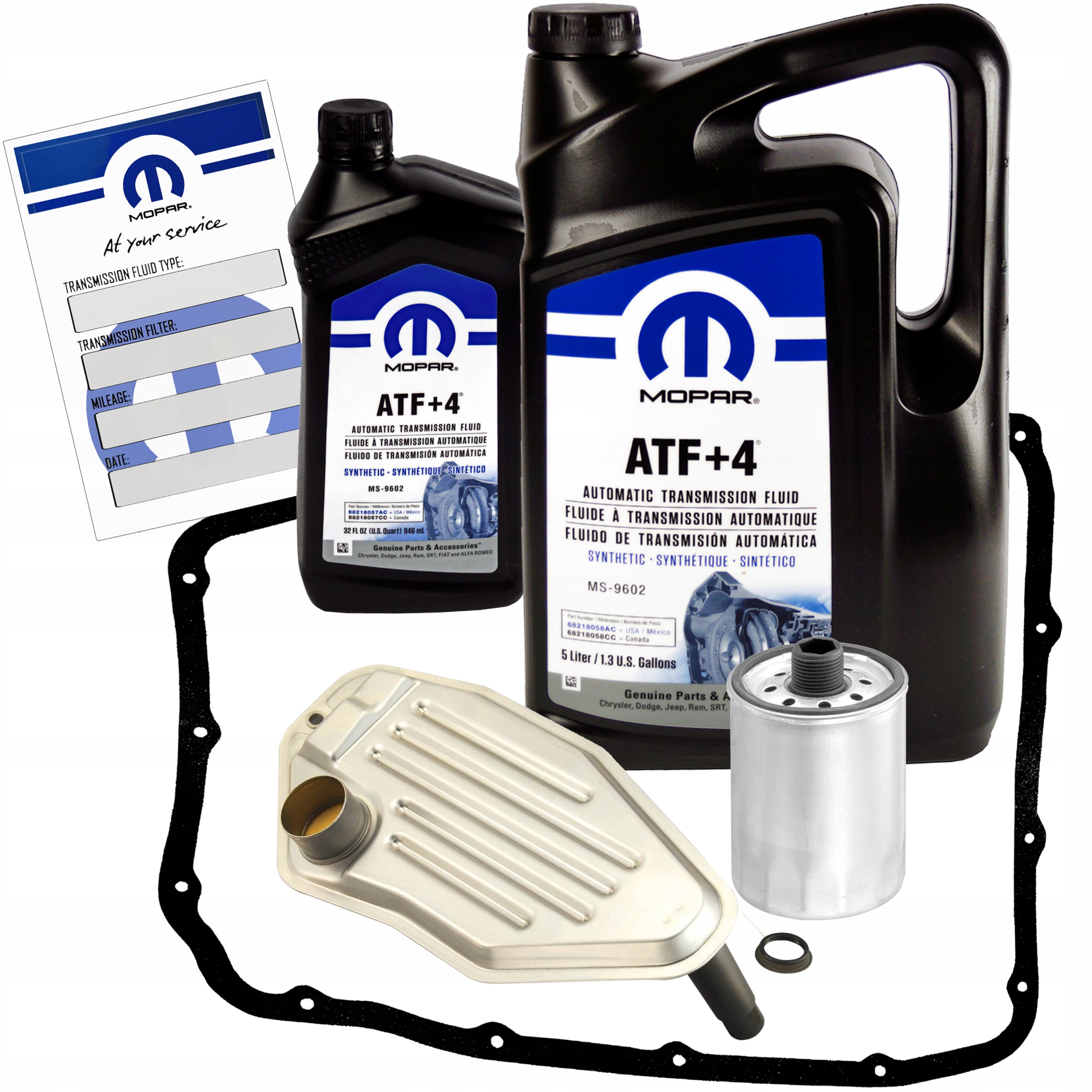 Olej Mopar ATF+4 Filtr Commander 2006-2010 (2WD)